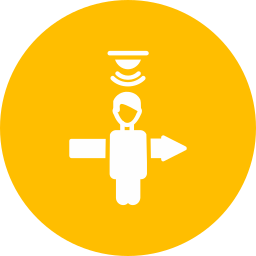 Motion sensor icon