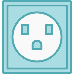 Wall socket icon