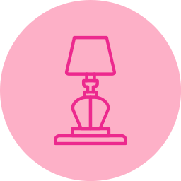 Table lamp icon