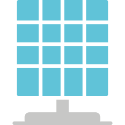 painel solar Ícone