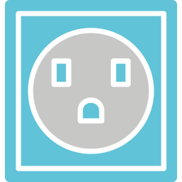 Wall socket icon