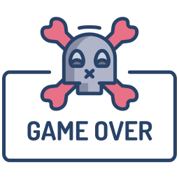 Game over icon