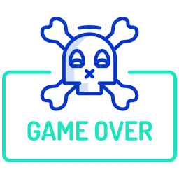 Game over icon