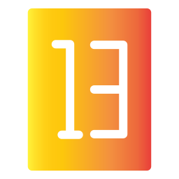 Thirteen icon