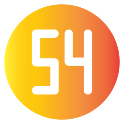 Fifty four icon