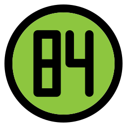 84 Ícone