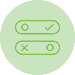 Toggle icon