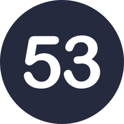 Fifty three icon