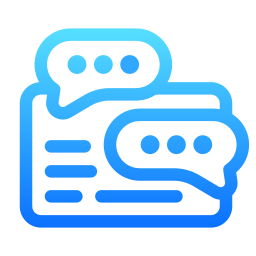 Online chat icon