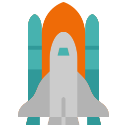 space shuttle icona