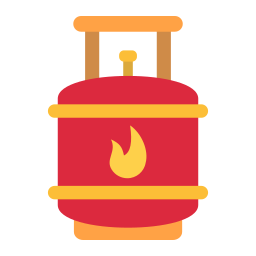 Gas cylinder icon