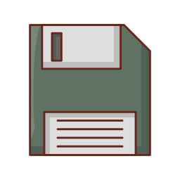 Floppy disc icon