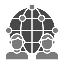 globales netzwerk icon