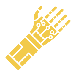 bionischer arm icon