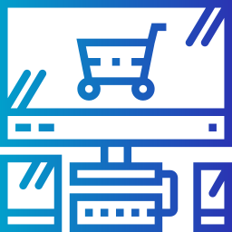 Online shop icon