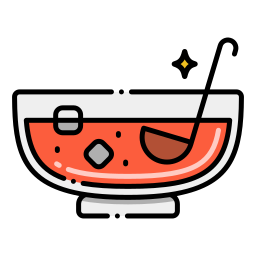 Punch bowl icon