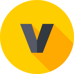 v icon