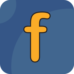 Letter f icon