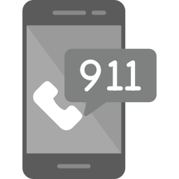 911 call icon