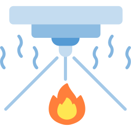 Sensor de incêndio Ícone