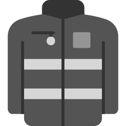 Firefighter uniform icon