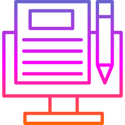 Blogging icon