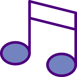 Musical note icon