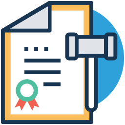 Legal document icon