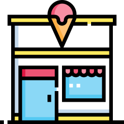 ice cream shop icon