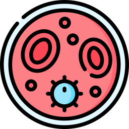 Red blood cells icon