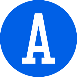 Letter A icon