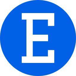 Letter e icon