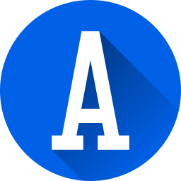 Letter A icon