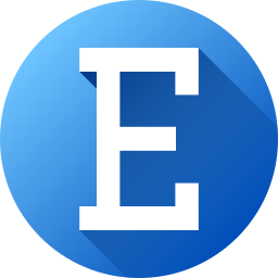 Letter e icon