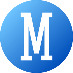 Letter m icon