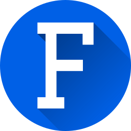 Letter f icon