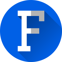 Letter f icon