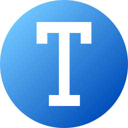 Letter T  icon