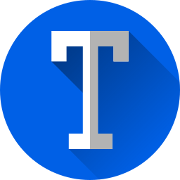 Letter T  icon