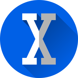 Letter x icon