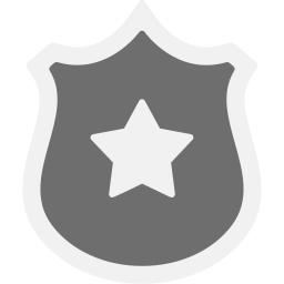 Police badge icon