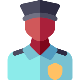 Prison guard icon