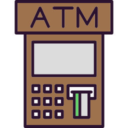 Atm machine icon