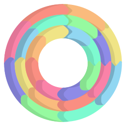 diagramme circulaire Icône