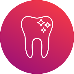 Tooth whitening icon