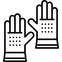 Gardening gloves icon