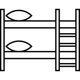 Łóżko piętrowe ikona