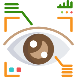 Сканирование глаз иконка