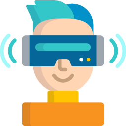 Virtual reality icon