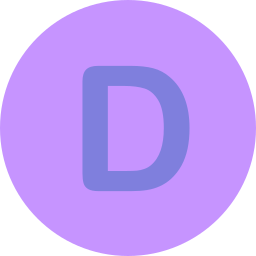 Letter D icon